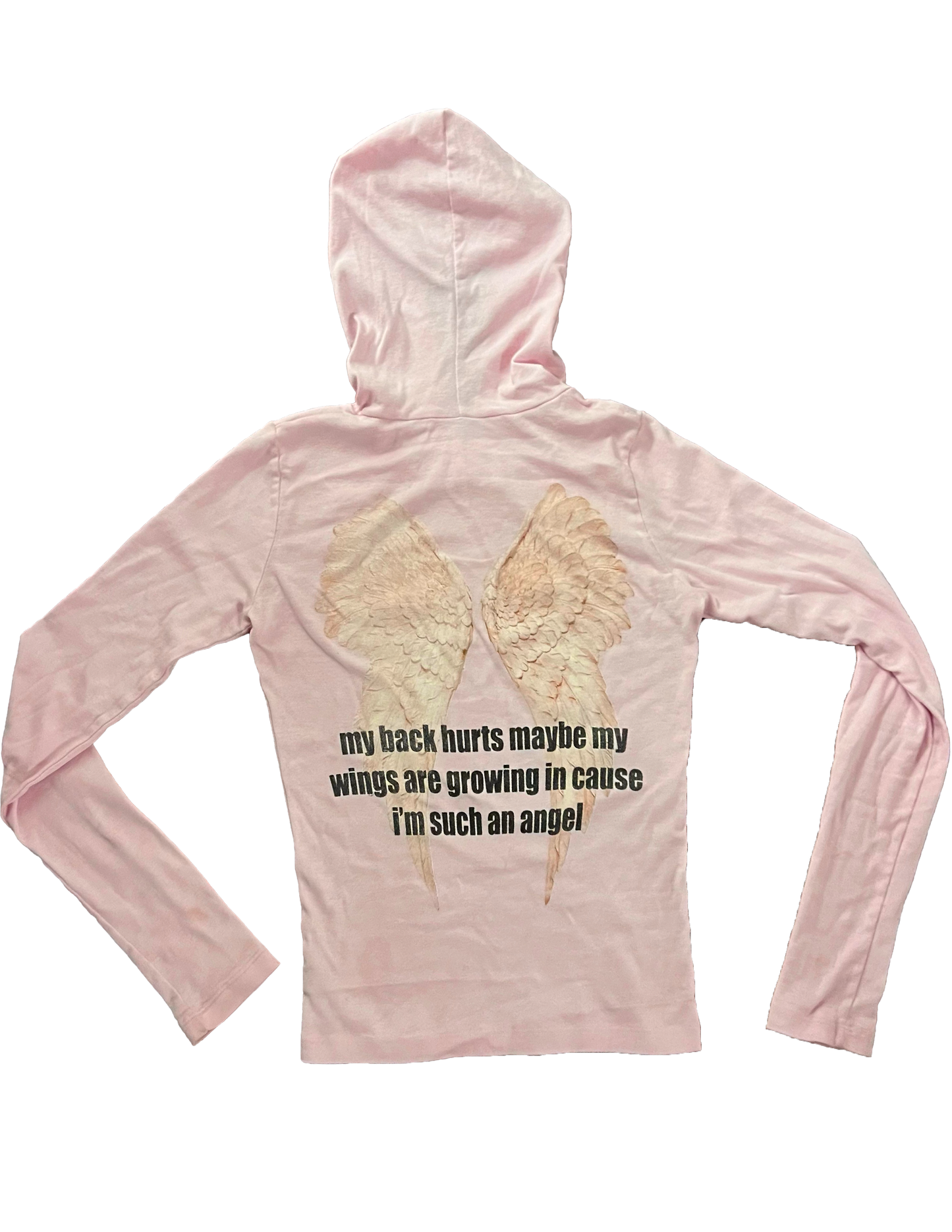 Angel Wings Pink Long Sleeve
