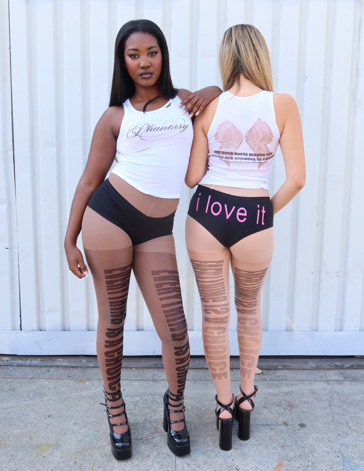 Everything Is A Choice Tights