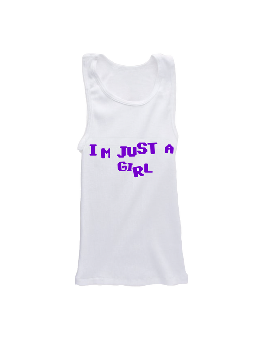 I'm Just a Girl Baby Tank