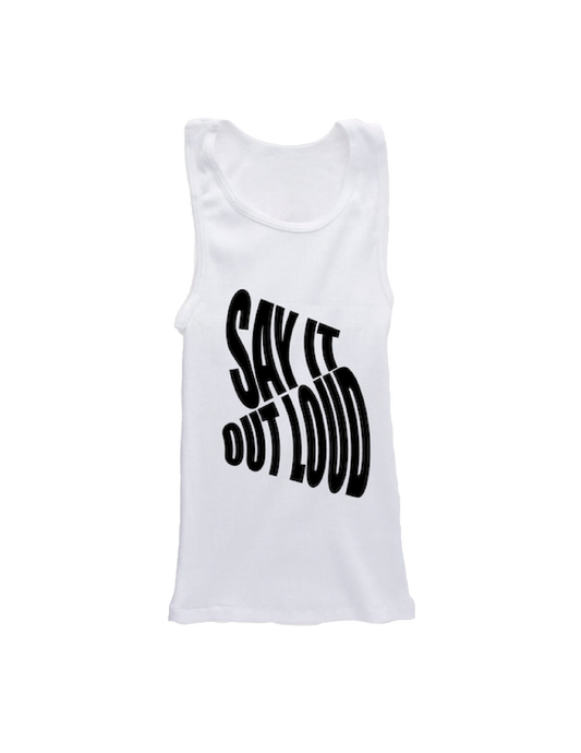 Say It  Out Loud Baby Tank